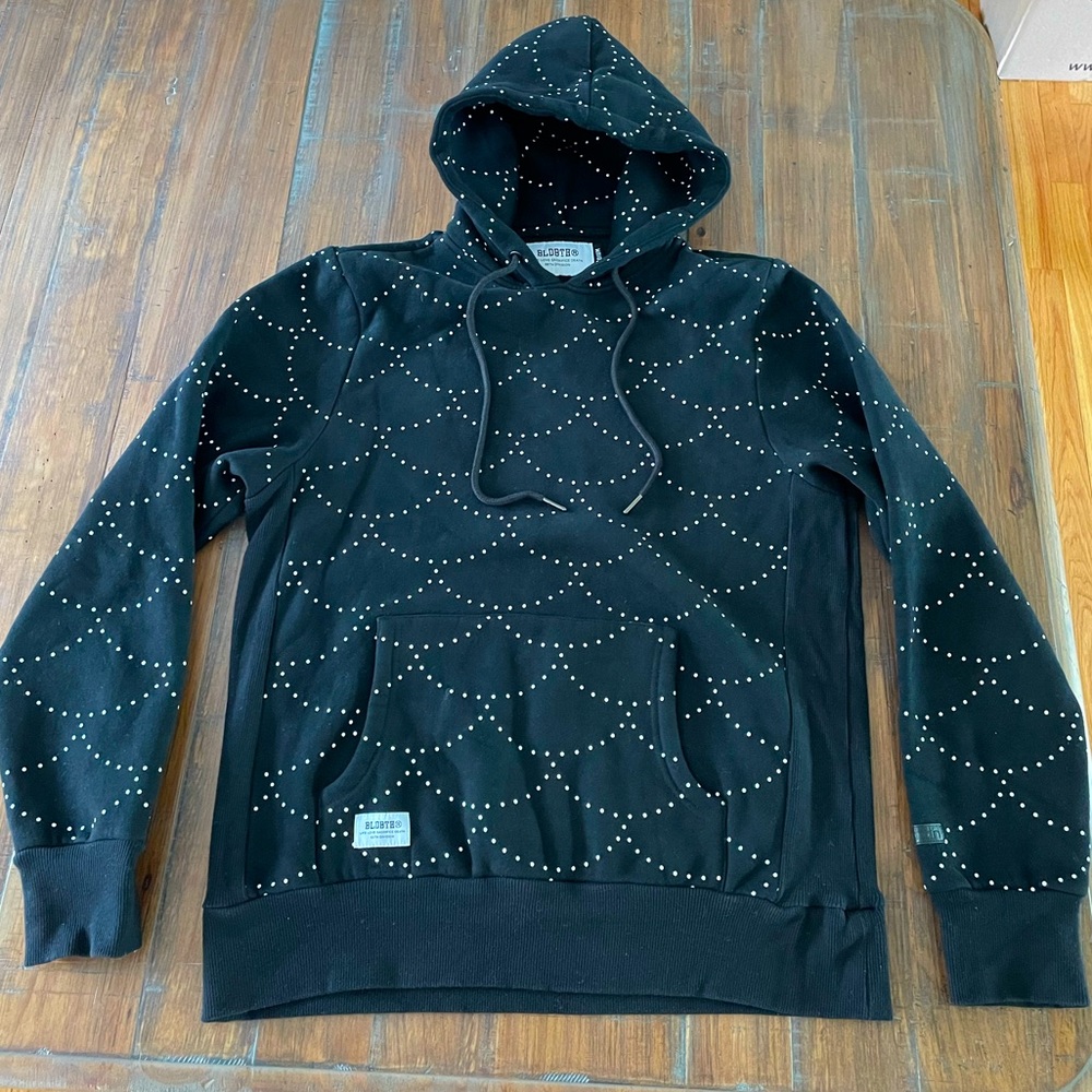 Bloodbath Project 66th Division Mens Sz. M Black Fleece Hoodie LN! RARE Shirt